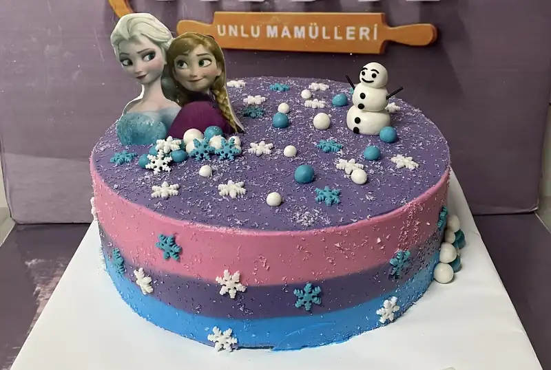 Elsa & Anna’lı Pasta